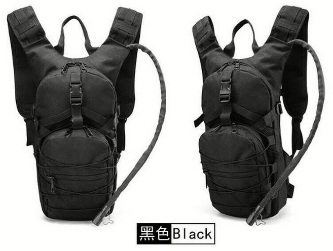 戶外機能水袋背包 雙肩騎行徒步登山露營耐磨防撕裂