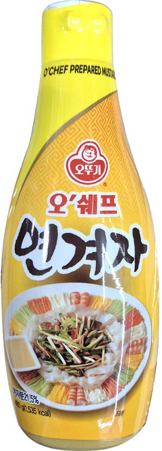 오쉐프 연겨자 480g, 1개