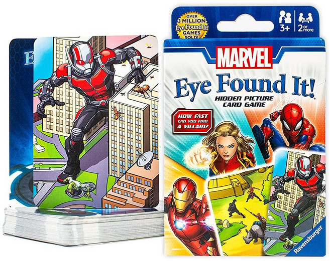 Ravensburger Marvel Eye Found It 카드 게임 - 어린이 및 성인용 매력적인 보드 게임 | 기술 개발 향상 | 재미있는 가족 엔터테인먼트 | 전 세계 3