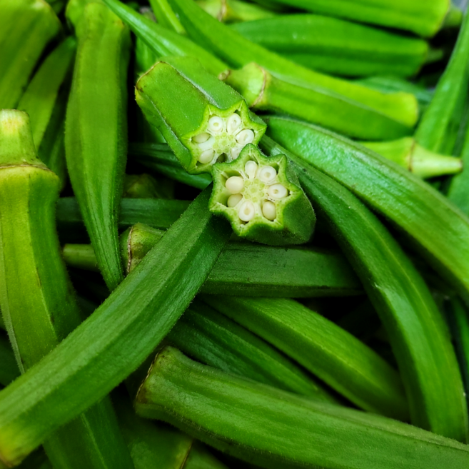 국내산 햇 오크라 최상품 오크라 okra, 1kg, 1개