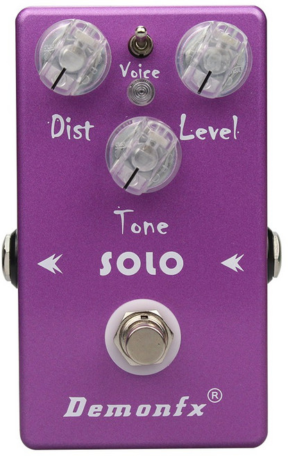 새로운 DEMONFX 기타베이스 코러스 효과 오버드라이브 페달 AUTOWAH 디스토션 지연, SOLO