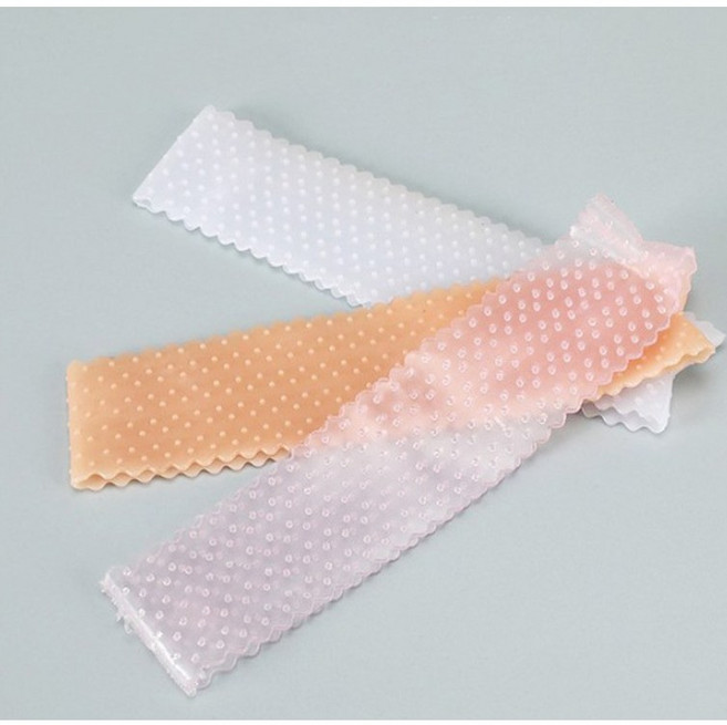 논슬립 가발 고정 밴드 실리콘 헤어밴드 미끄럼방지 통가발 머리밴드 요가 필라테스 런닝 스포츠, 화이트, 1개