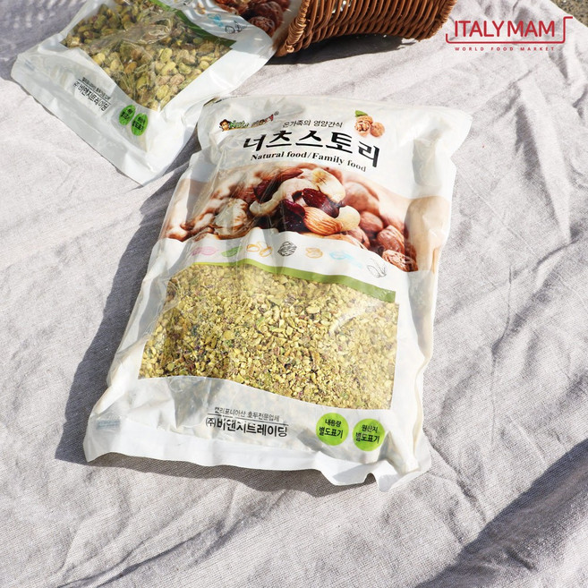 너츠스토리 피스타치오 분태 1kg 피스타치오 분말, 1개