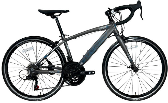 SPORTONE U28 21速 24吋鋁合金彎把公路車小鐵人彎把跑車青少年入門專屬公路車推薦款, 灰色, 1個