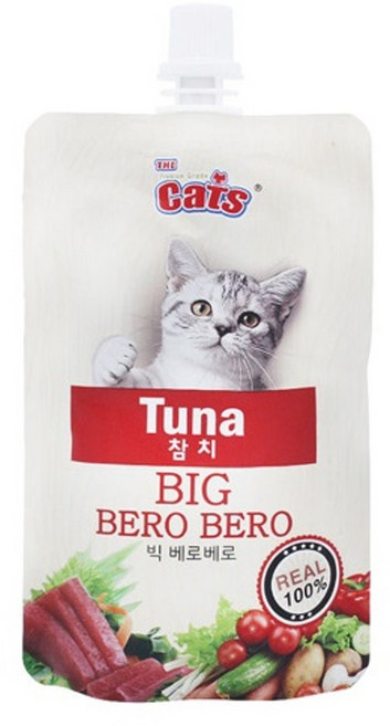 더캣츠 빅 베로베로 참치 85g 고양이 캔