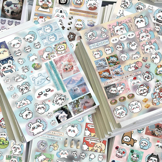 로테오 일본 애니 다꾸 스티커, 1세트, 모몽가