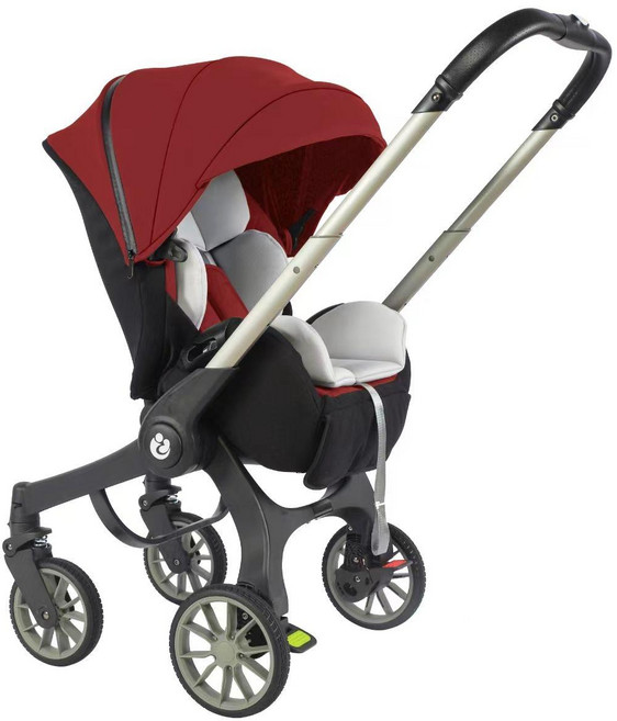 바구니카시트유모차 바구니 절충형 신생아, 1개, 와인레드