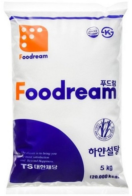푸드림 하얀설탕, 5kg, 1개