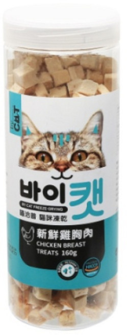 韓國 By Cat By Dog 貓犬適用 凍乾零食, 160g, 1, 雞胸肉