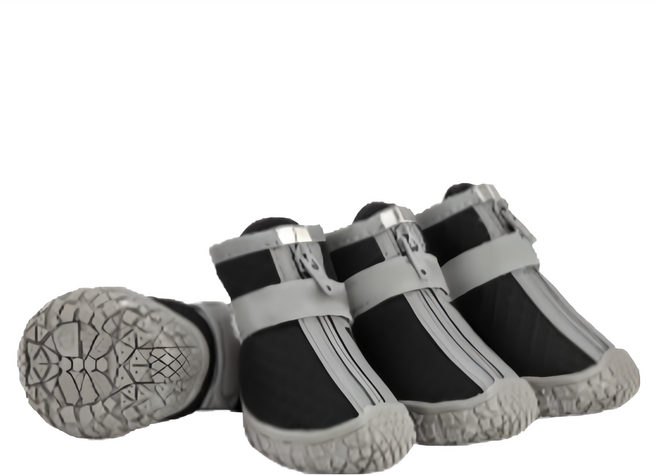 우기펫 강아지 신발, 1개, 블랙(방수)