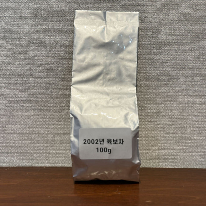 육보차 2002년 100g 오래된 흑차 광서 오주 육보진 노육보차, 1개, 1개입