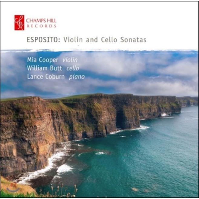 [CD] Mia Cooper / William Butt 미켈레 에스포지토: 바이올린과 첼로 소나타 (Michelle Esposito: Violin and C...
