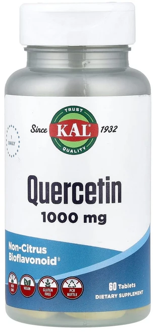 KAL 퀘르세틴 1000 mg 60정, 1개 - 쿠팡