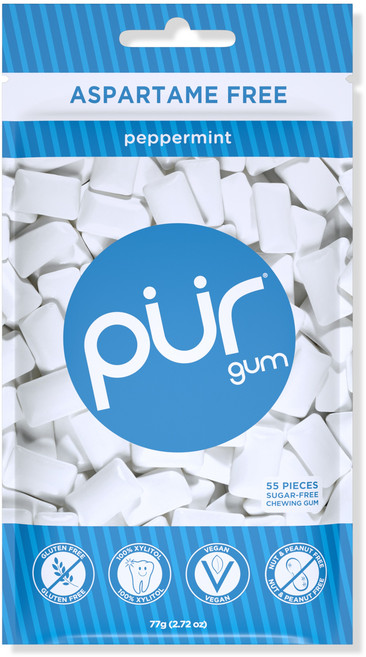 퍼검 아스파탐 프리 페퍼민트, 80g, 1개