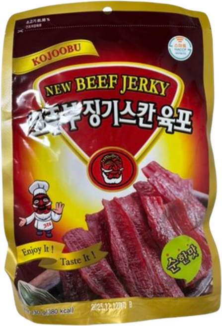 코주부 징기스칸 육포 순한 맛, 130g, 28개