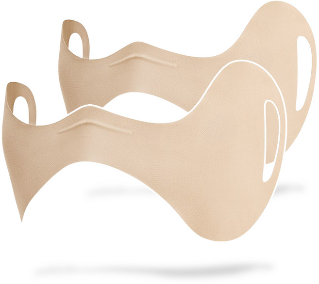 ODC 자외선 차단 마스크 스킨컬러 2개세트, 2개