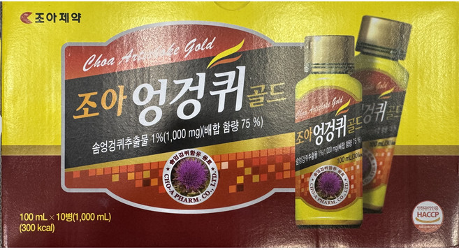 조아 엉겅퀴 골드, 10개, 1L, 2.3kg