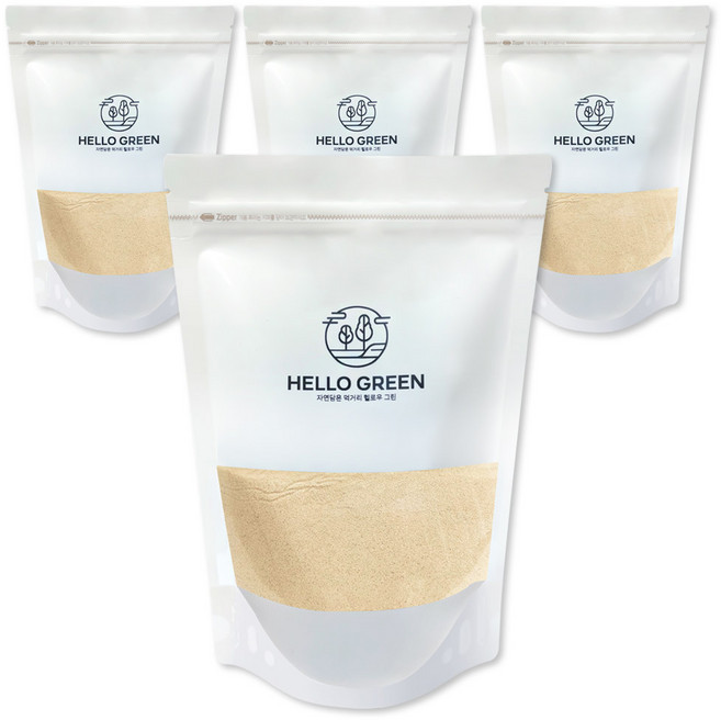 헬로우그린 100% 국산 양파가루 어니언파우더 250g 천연 조미료 A급 좋은 양파로 만든 분말, 4개