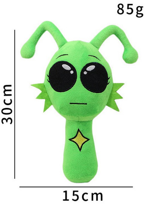 Sprunki 봉제 장난감 공포 웬다 오렌 래디 재미있는 봇 비네리아 그레이 스프런키 인크레디박스 크리스마스 선물, 30cm 2, 1개