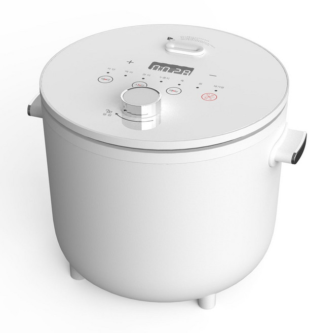 오쿠 당뚝 저당 밥솥 1~2인용, OcR-LS400WH/밥솥, Dark White(화이트컬러)