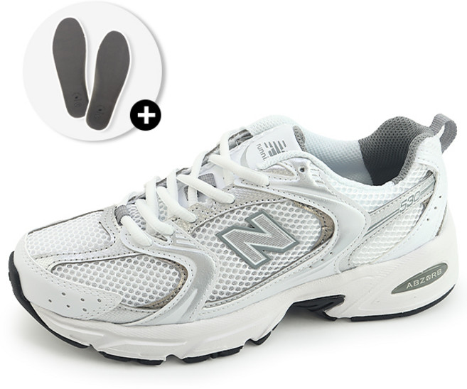 뉴발란스 530 운동화 MR530AD + 비버리힐즈폴로클럽 쿠션 깔창