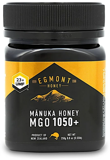 에그몬트 꿀 마누카 꿀 UMF23+MGO1050+ 뉴질랜드 생산 벌꿀 개장함(250그램 (x 1)), 250g, 1개 - 쿠팡
