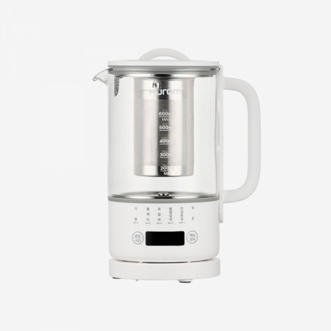 휴롬 프리미엄 NEW 보온 미니티마스터2 TM-MN2 0.6L 화이트 차&분유 전기포트