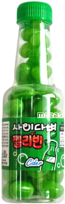 사이다병 젤리빈 사이다젤리, 2개, 60g