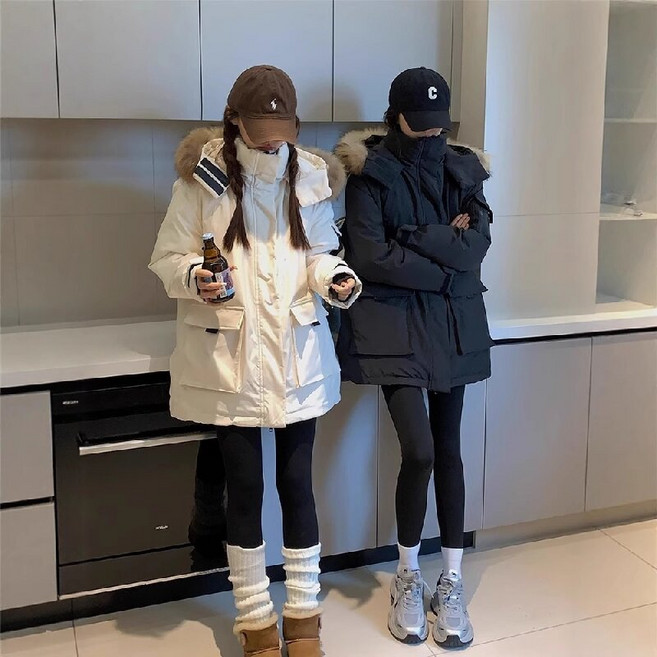 남녀공용 롱패딩 커플 패딩 겨울패딩 겨울 아우터