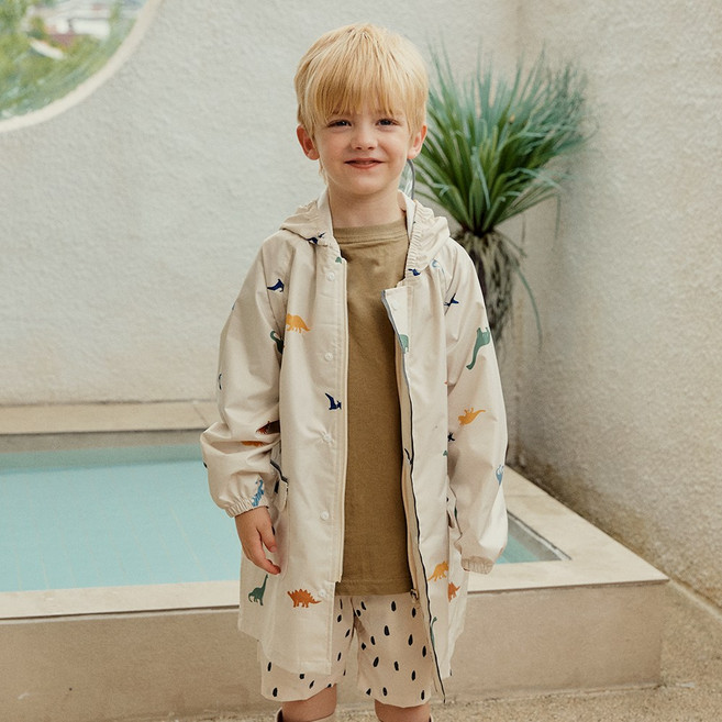 요바프 키즈 레인코트 남아 여아 공용 / 다이노