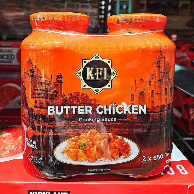 코스트코 KFI 버터치킨커리 소스 650ml 2개, 350ml