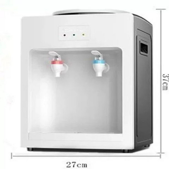 미니냉온수기 가정용 기숙사 냉온수기 냉수기/온수기 물통, 블랙화이트냉열, 기본 색상