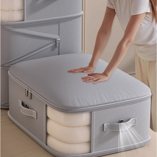 랩포트 공간2배 특대형 이불 압축 파우치 대용량 부피순삭 패딩 이불 정리함 겨울 옷 바지 캠핑이불가방, 1개, 1개입