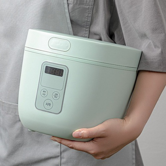 코멕스 마카롱 미니 밥솥 CM-RC20B 전기 밥솥 2-3인