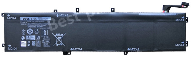 Dell Inspiron 7501 7591 7500 7590 6GTPY 호환 배터리 97Wh 대용량