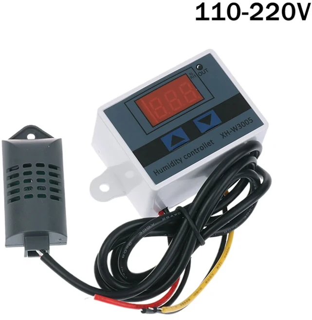 12V XH-W3005 디지털 습도 조절기 제어 스위치 + 센서, 04 A4, 01 A4