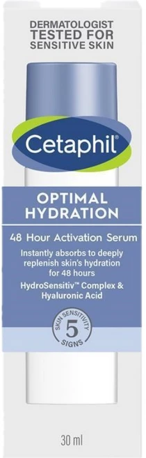 Cetaphil 세타필 옵티몰 하이드레이션 액티베이션 세럼 30ml Optimal Hydration 48hr Activation Serum, 1개 - 쿠팡