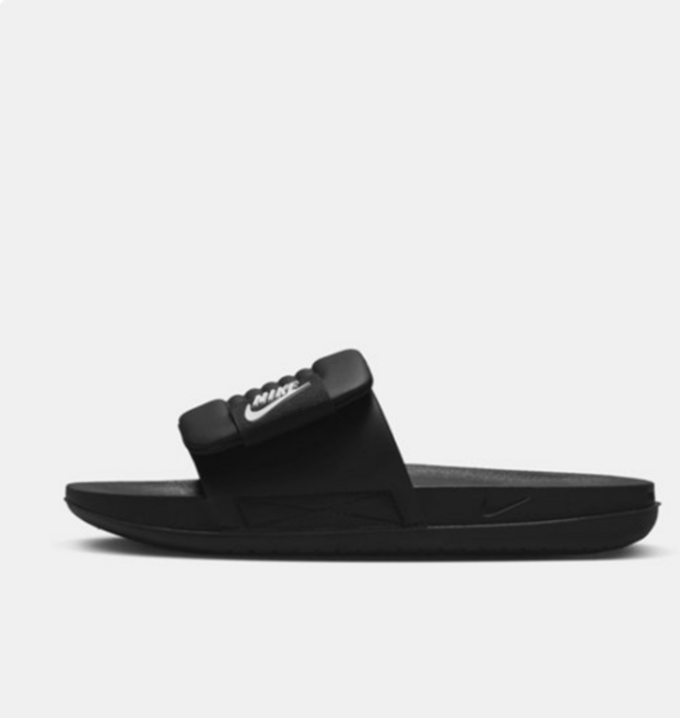 국내매장판 나이키 오프코트 어저스트 여성슬리퍼 블랙