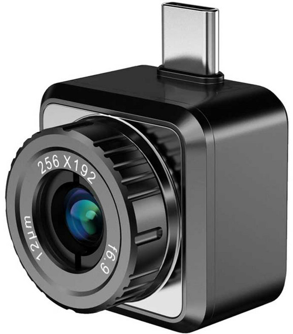 스마트폰 열화상 카메라 휴대용 온도 산업 테스트 적외선 휴대폰 C 타입 안드로이드 PCB 감지, 1개