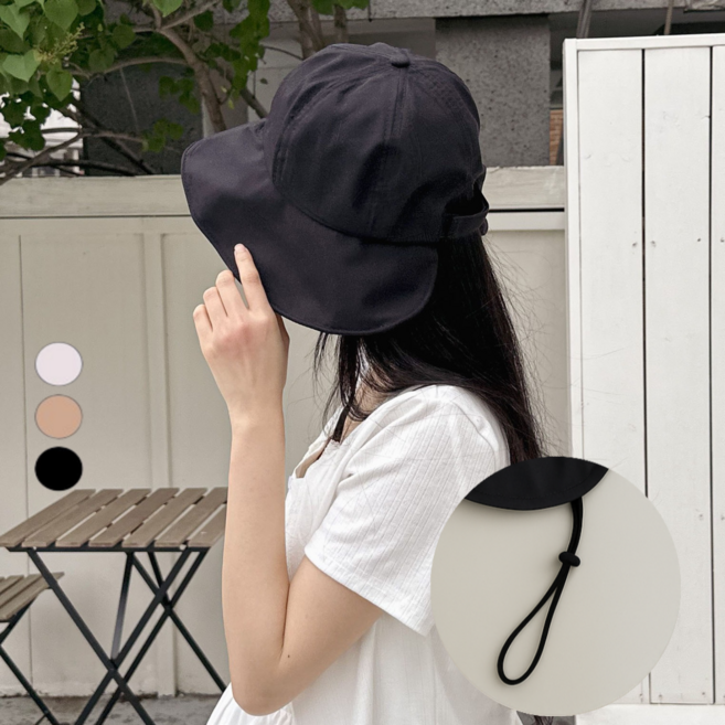 아르모 보닛햇 벙거지 모자 턱끈 탈부착 버킷햇