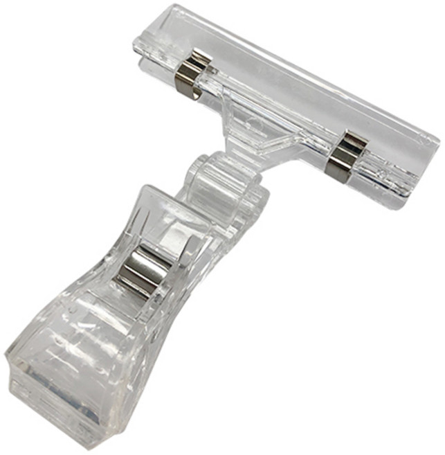 [위드정우] 로터리형 클립 집게, 500개