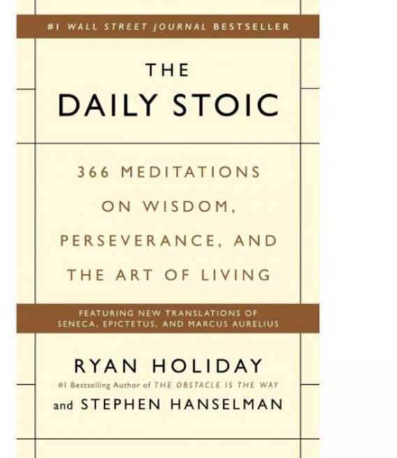 Portfolio The Daily Stoic 366 Meditations on Wisdom Perseverance and the Art of Living 스티븐 핸슬먼 라