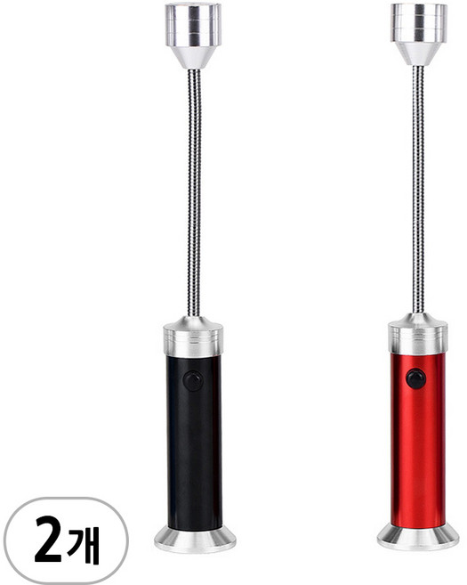 자바라 후레쉬 A타입 2개, 1세트, 블렉+레드