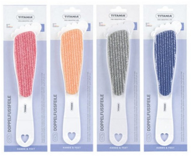 티타니아 양면풋파일, 2개, 1개입