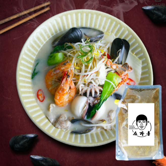 스가홍 일식 나가사끼 백짬뽕소스1KG, 1kg, 2개