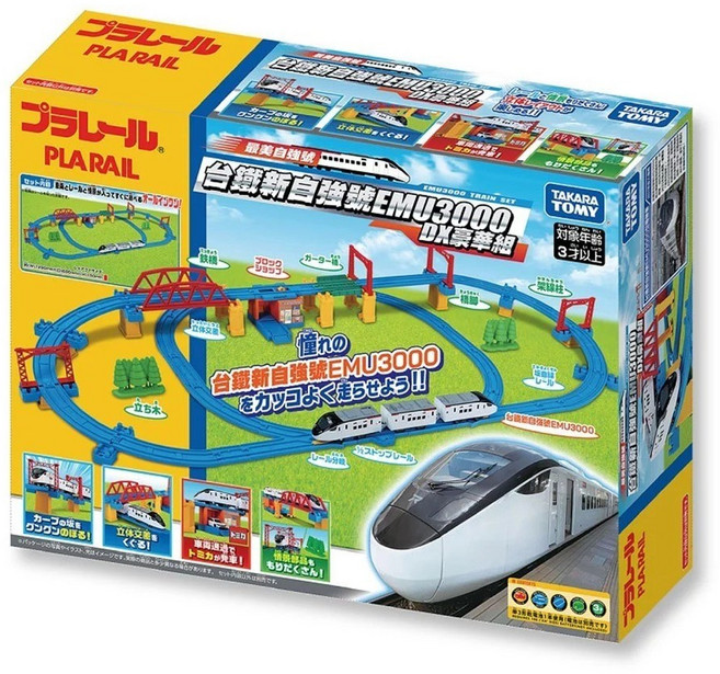 PLARAIL鐵道王國 台鐵新自強號EMU3000豪華組 TP95676, 1個