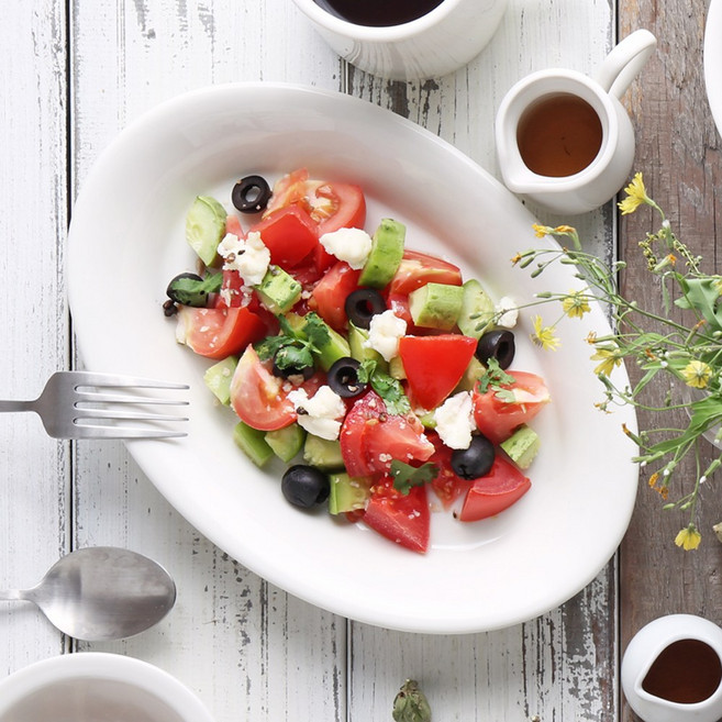 시라쿠스 뉴욕 타원볼 26cm, White, 1개