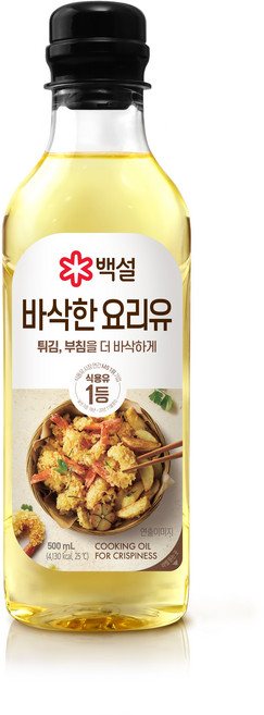 백설 바삭한 요리유, 500ml, 7개