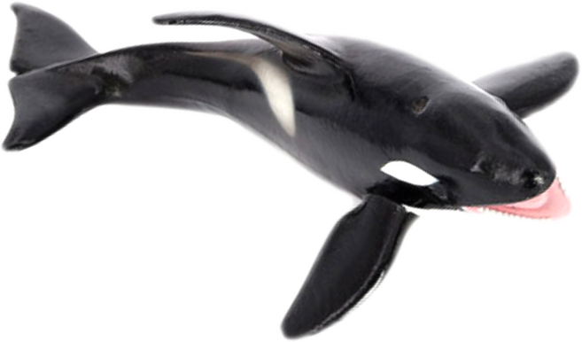 제트피규어 범고래 피규어 장난감 바다 해양 동물 생물 모형 돌고래, 1개