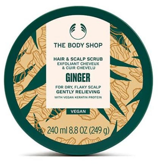 [공식]G 헤어 & 스컬프 스크럽 240mL(향기:진저) | 더 바디 숍 (THE BODY SHOP) 샴푸 피지 스컬프 케어 두피 케어 각질 케어 남성 여성, 1개, 1g